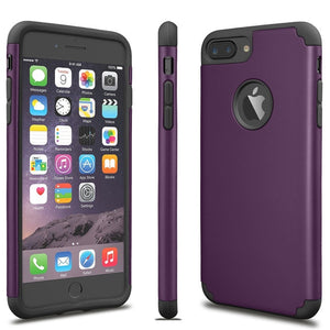 Luxury Shockproof Rugged Rubber Hard Phone Case iPhone