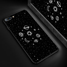 Load image into Gallery viewer, Luxury Black Matte Phone Case For iPhone Silicone Capa