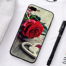 Load image into Gallery viewer, Luxury Black Matte Phone Case For iPhone Silicone Capa