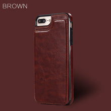 Load image into Gallery viewer, Luxury Wallet Cover Fundas Soft Silicone Case iPhone