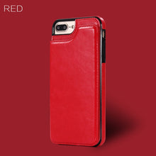 Load image into Gallery viewer, Luxury Wallet Cover Fundas Soft Silicone Case iPhone