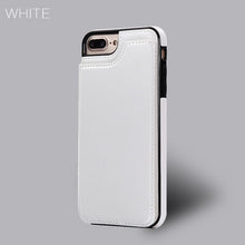Load image into Gallery viewer, Luxury Wallet Cover Fundas Soft Silicone Case iPhone