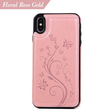 Load image into Gallery viewer, Luxury Wallet Cover Fundas Soft Silicone Case iPhone