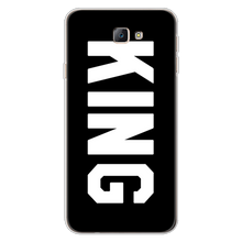Load image into Gallery viewer, King Queen Soft TPU  Coque Samsung Galaxy