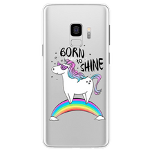 Load image into Gallery viewer, Unicorn Giraffe Coque Samsung Galaxy