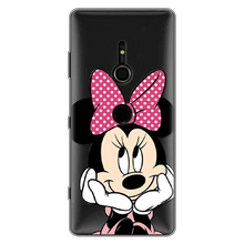 Load image into Gallery viewer, Dream Shell Pattern Mickey Minnie Fundas Sony Xperia