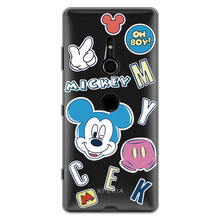 Load image into Gallery viewer, Dream Shell Pattern Mickey Minnie Fundas Sony Xperia