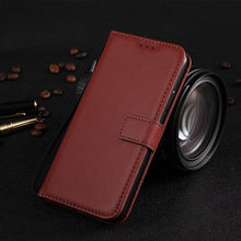 Load image into Gallery viewer, Leather Flip Wallet Case Sony