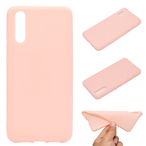 Soft Silicone Candy Solid Color Case Huawei