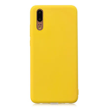 Load image into Gallery viewer, Soft Silicone Candy Solid Color Case Huawei
